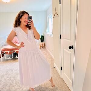 NWT Wilfred Osmanthus Maxi Dress in Lavender Ice Small